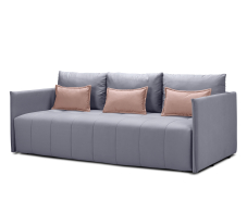 Диваны еврокнижки, Диван кровать прямой  Чилетти, микровелюр