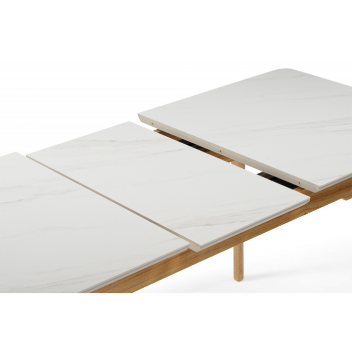 Обеденные столы, Стол Halmar из спеченного камня 140(180)х80