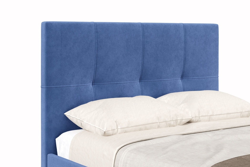 Мягкая кровать, Кровать Марсель 1400 с подъёмным механизмом,  велюр