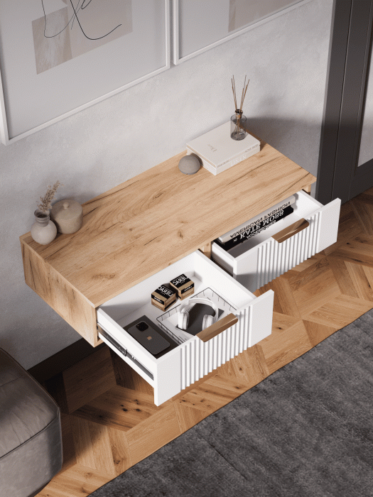 Прикроватные и настенные  столики, Тумба подвесная Ингрия Luxe 10