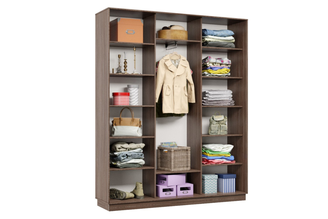 Шкафы-купе, Шкаф-купе Премьер 31 (14;14;14) трёхдверный