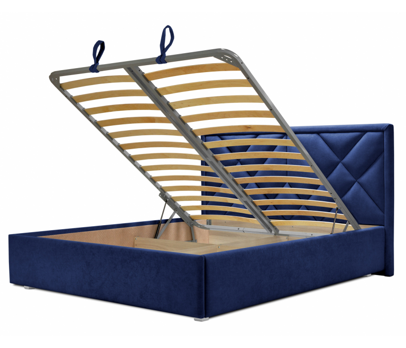 Мягкая кровать, Кровать с мягким изголовьем Сидней 180 с подъемным механизмом