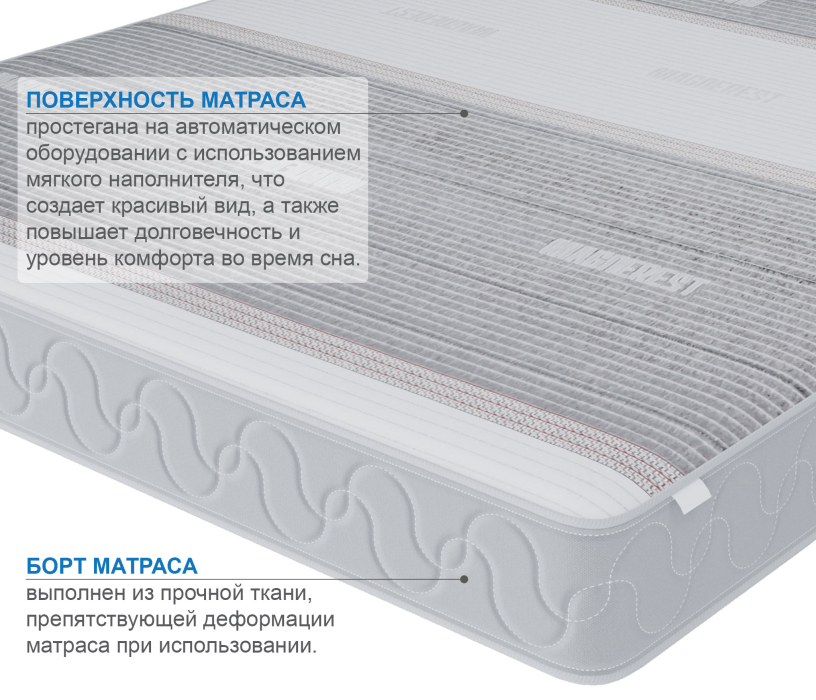 900 x 2000, Матрас Премиум-Ориент в чехле Magnetic 900х2000