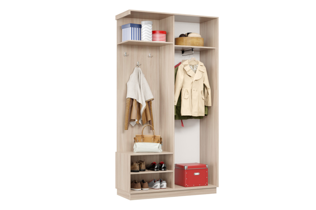 Прихожие, Прихожая Премьер 03 Лайт 08 Левая Мини