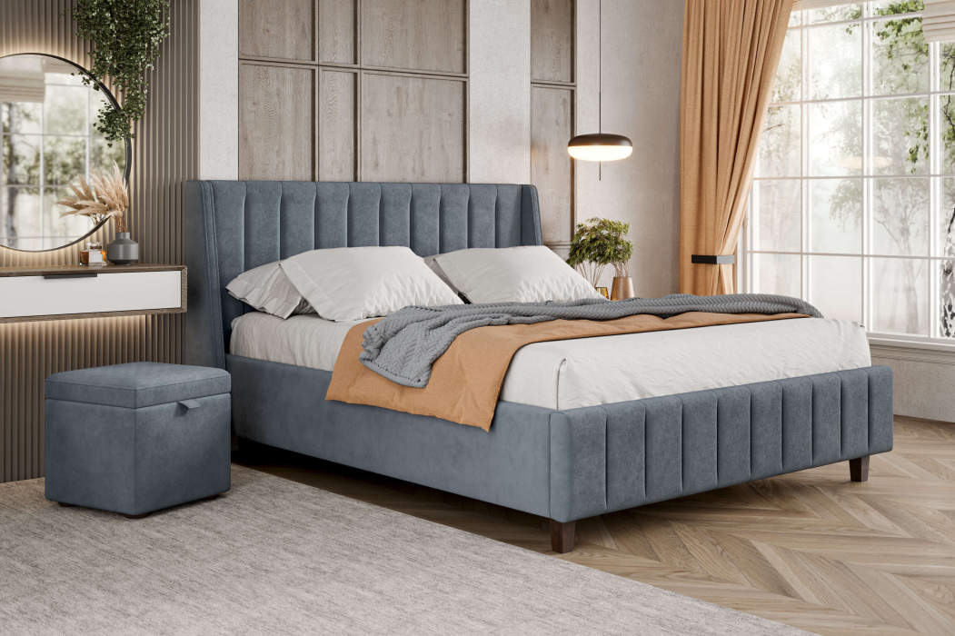 Мягкая кровать, Кровать Милана 1200