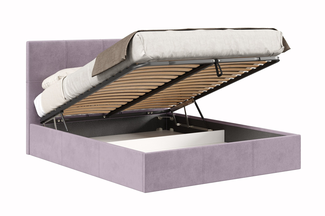 Мягкая кровать, Кровать Марсель 1600 с подъёмным механизмом