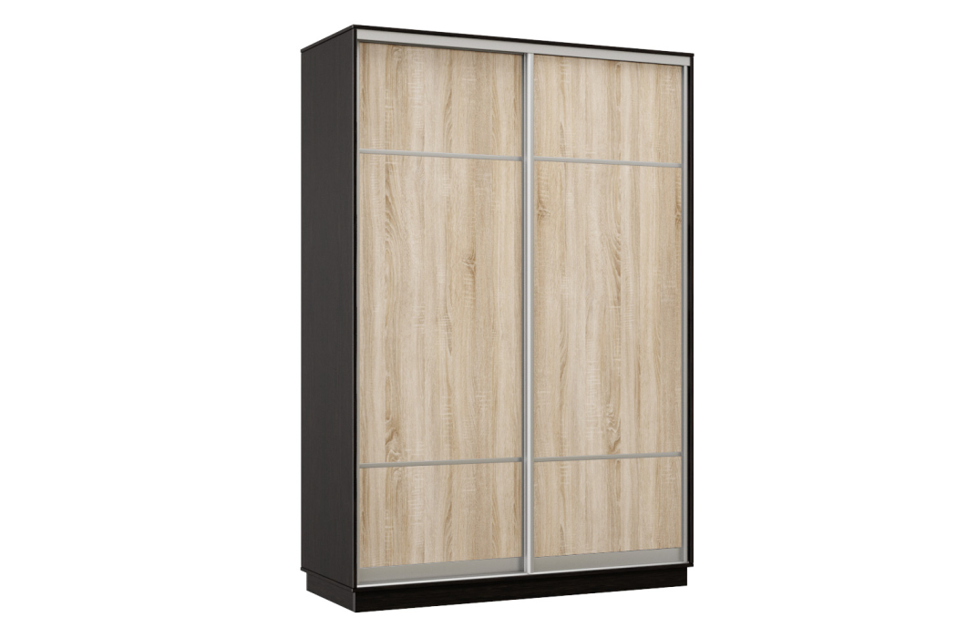 Шкафы-купе, Шкаф-купе Премьер Лайт 01 (08;08) двухдверный