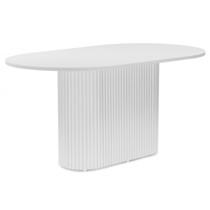 Обеденные столы, Стол Барон О 160 х 90 (белые ноги)