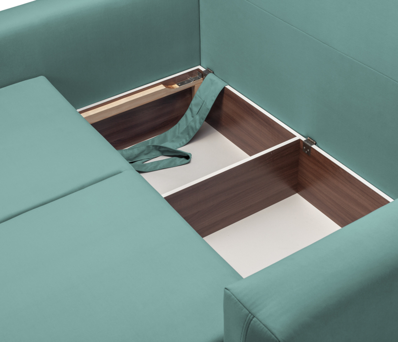 Дизайнерские диваны для гостиной, Диван кровать прямой "Крафт" 1,4