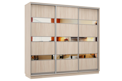 Шкаф-купе Премьер 35 (16;16;16) трёхдверный