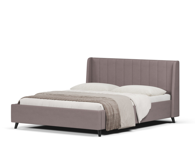 Мягкая кровать, Кровать Милла 180, велюр