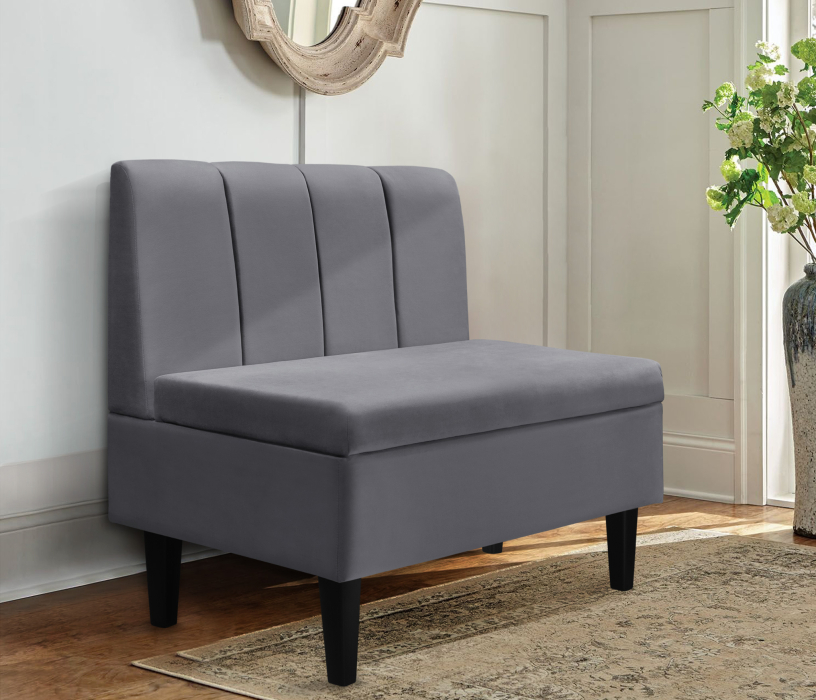 Маленькие диваны, Диван прямой на ножках Лео 88, микровелюр