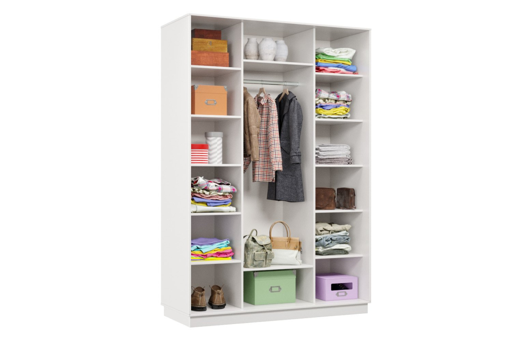 Шкафы-купе, Шкаф-купе Премьер 14 (14;14;14) трёхдверный