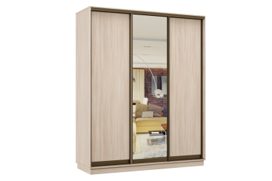 Шкаф-купе Премьер 36 Ясень шимо светлый