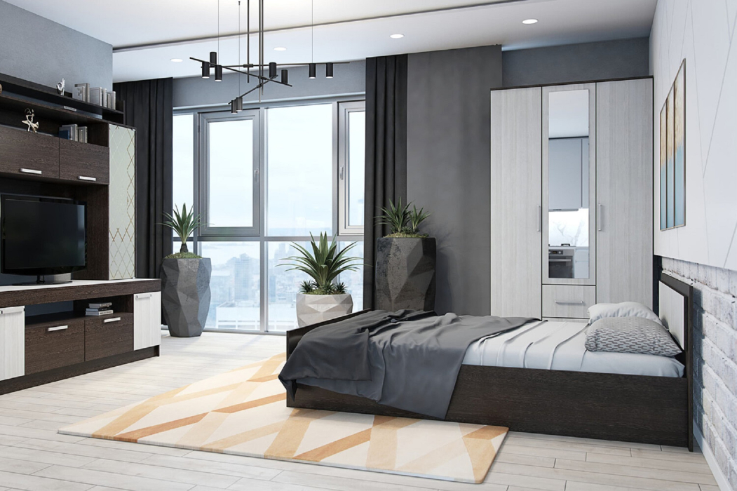 Кровати, Кровать 90х200 с проложками ДСП Фиеста LIGHT