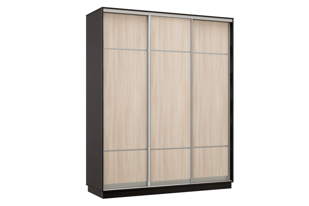 Шкафы-купе, Шкаф-купе Премьер Лайт 23 (08;08;08) трехдверный