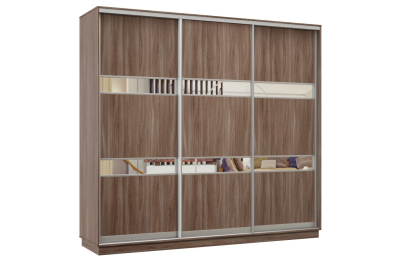 Шкаф-купе Премьер 64 (15;15;15) трёхдверный