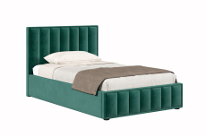 Мягкая кровать, Кровать Анкона 1200, велюр