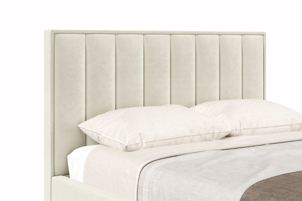 Мягкая кровать, Кровать Анкона 1400 с подъёмным механизмом, велюр