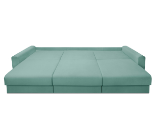 Диван кровать прямой модульный Мэдисон, велюр