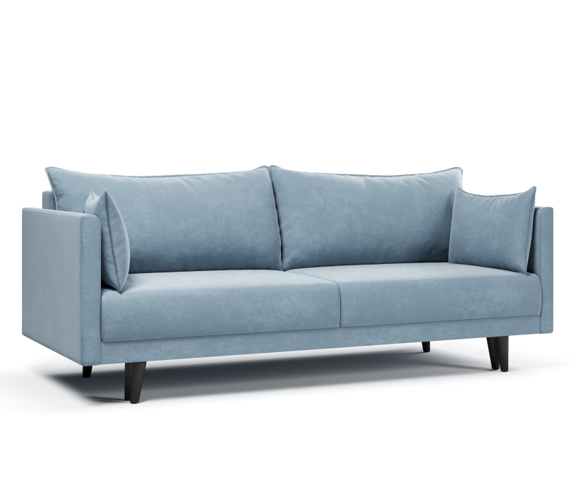 Диваны прямые, Диван-кровать Сканди, тик-так, велюр