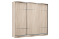 Шкафы-купе 3-х дверные, Шкаф-купе Премьер Лайт 56 (08;08;08) трехдверный