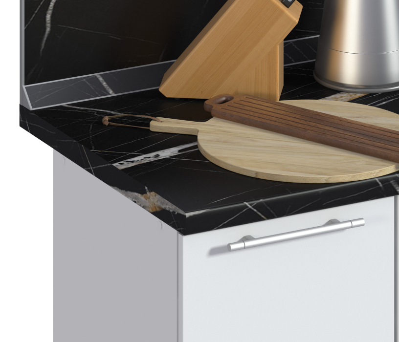 Аксессуары для кухни, Кромка пласт 2480*44 с/к Черный Тунис 3074