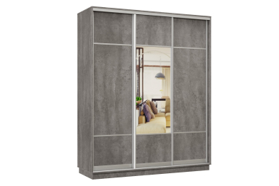 Шкаф-купе Премьер Лайт 23 (08;05;08) трехдверный