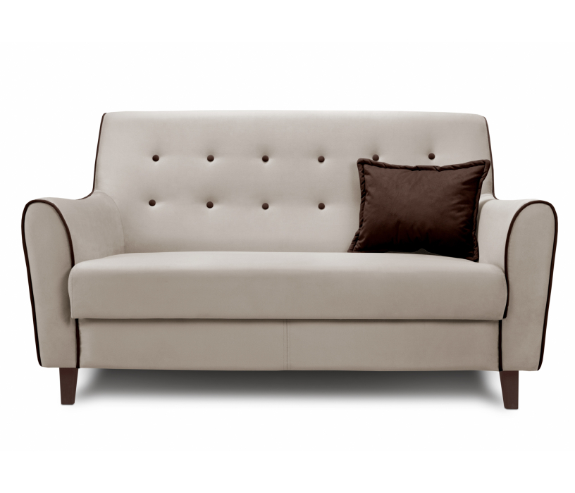 Дизайнерские диваны для гостиной, Диван прямой нераскладной Муссон, микровелюр