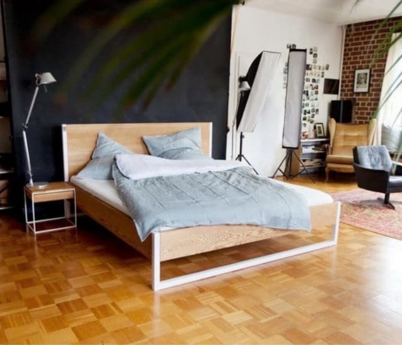 Кровати 160 см, Кровать в стиле лофт Ардено 1.6