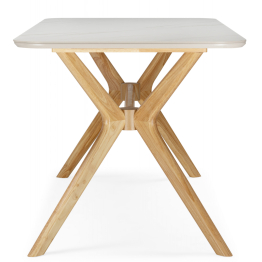 Стол Unika из спеченного камня 180х80