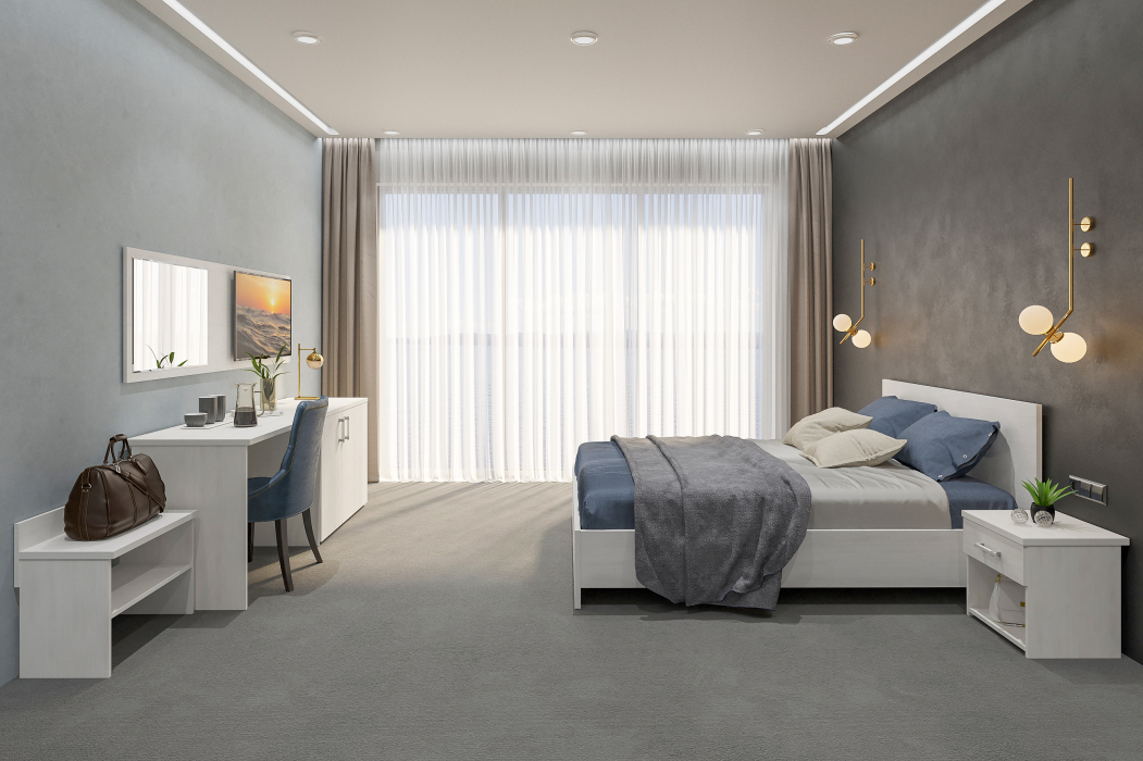 Прикроватные тумбы, Тумба прикроватная с ящиком Виктория ВИ-16