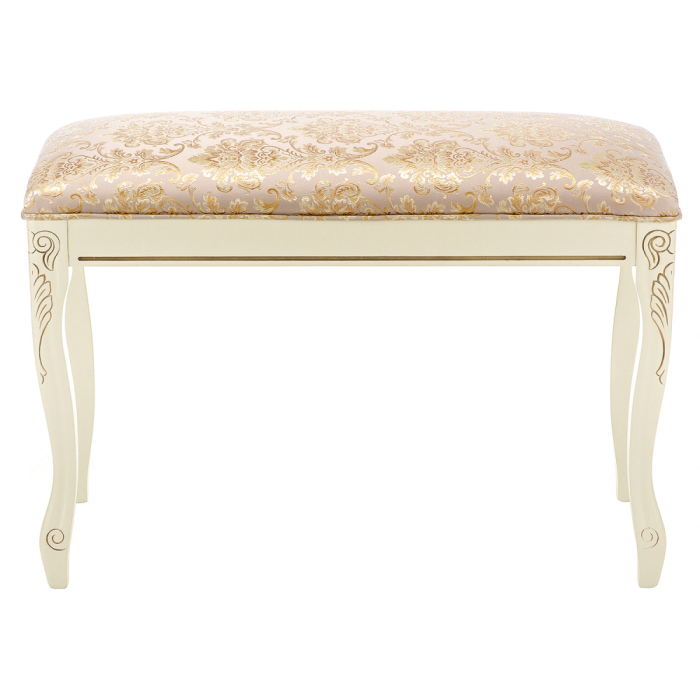 Банкетки, Банкетка Валентино (патина золото / бежевый)