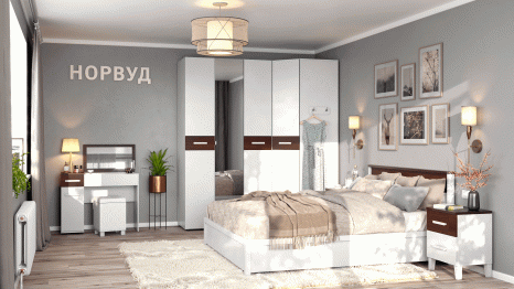 Норвуд 31 Кровать 1800*2000+орт.осн