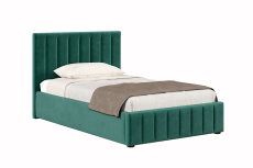 Мягкая кровать, Кровать Верона 1200 с подъёмным механизмом, велюр