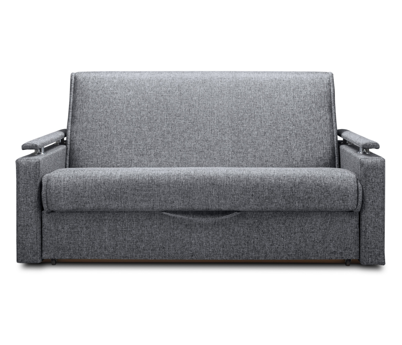 Диваны с ящиком для белья, Диван аккордеон прямой со спальным местом 90, рогожка