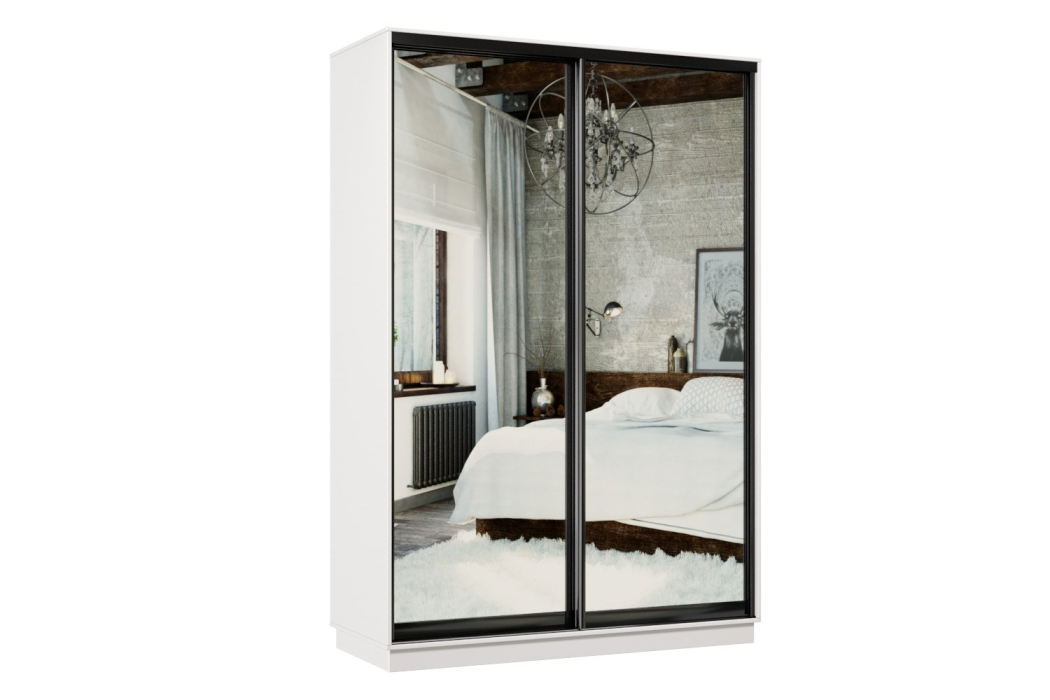 Шкафы-купе, Шкаф-купе Премьер 11 белый