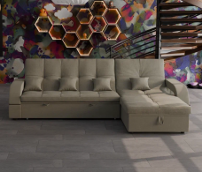 Диваны с ящиком для белья, Модульный диван Майами-2,микровелюр,антивандальная и водостойкая ткань,венеция