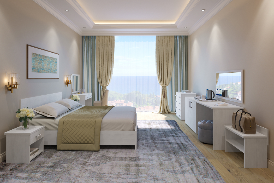 Прикроватные тумбы, Тумба прикроватная открытая Виктория ВИ-15