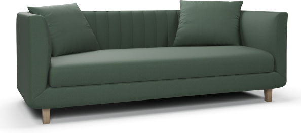 Диван прямой нераскладной Ларт, велюр