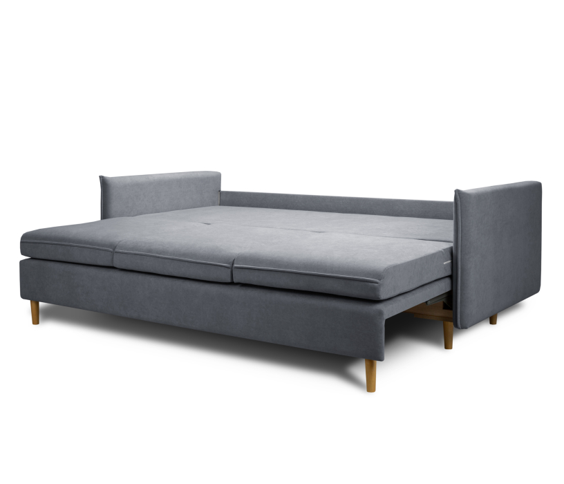 Диваны кровати со спальным местом, Диван кровать прямой Оливер,микровелюр