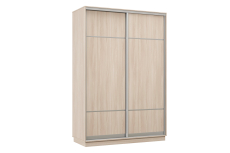Шкафы-купе, Шкаф-купе Премьер Лайт 01 (08;08) двухдверный