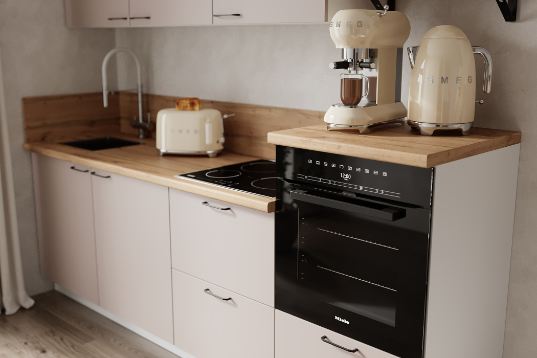 Кухонные гарнитуры, Кухонный гарнитур 2400 ПВХ,  Лизет РМ в.5