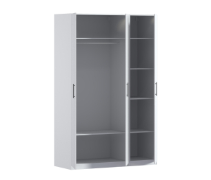 Шкаф трехдверный Макс 1500 мм, вариант №1 (ЛДСП)