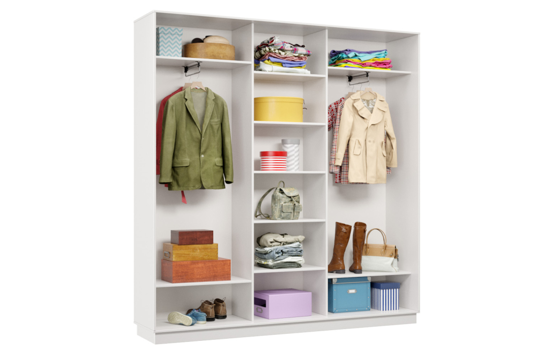 Шкафы-купе 3-х дверные, Шкаф-купе Премьер Лайт 41 (11;11;11) трехдверный