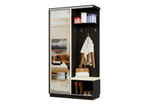 Прихожие, Прихожая Премьер 02 Лайт Мини 11 Правая Мягкая