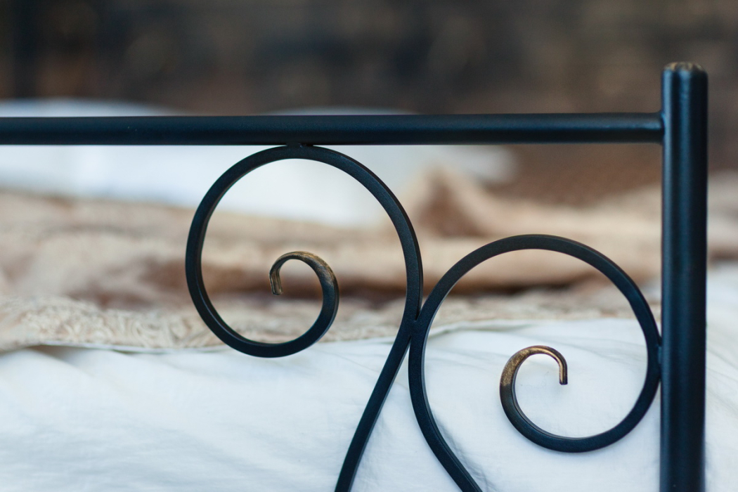 Кованые кровати, Кованая кровать Лацио 1.6 с одной спинкой