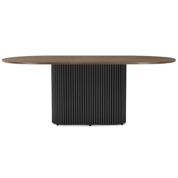 Обеденные столы, Стол Барон О 200 х 90 (черные ноги)