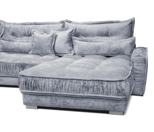Диван мягкий угловой Бруно, велюр