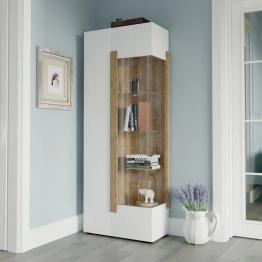 Шкаф-витрина двухдверная 1995х766х395 мм